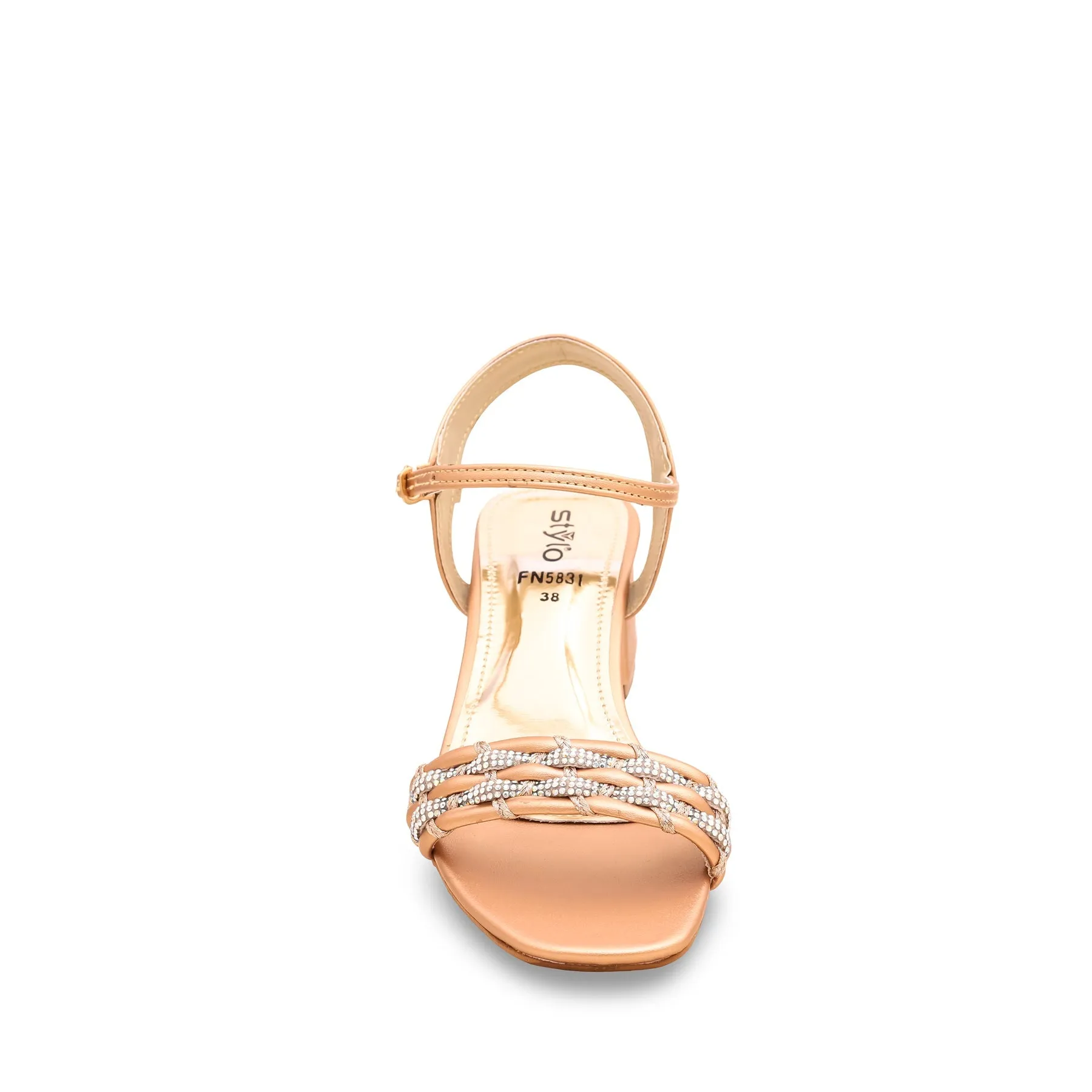 Peach Fancy Sandal FN5831