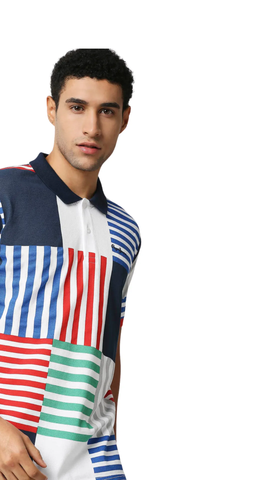 Pepe Jeans Galaxy Striper Printed Polo