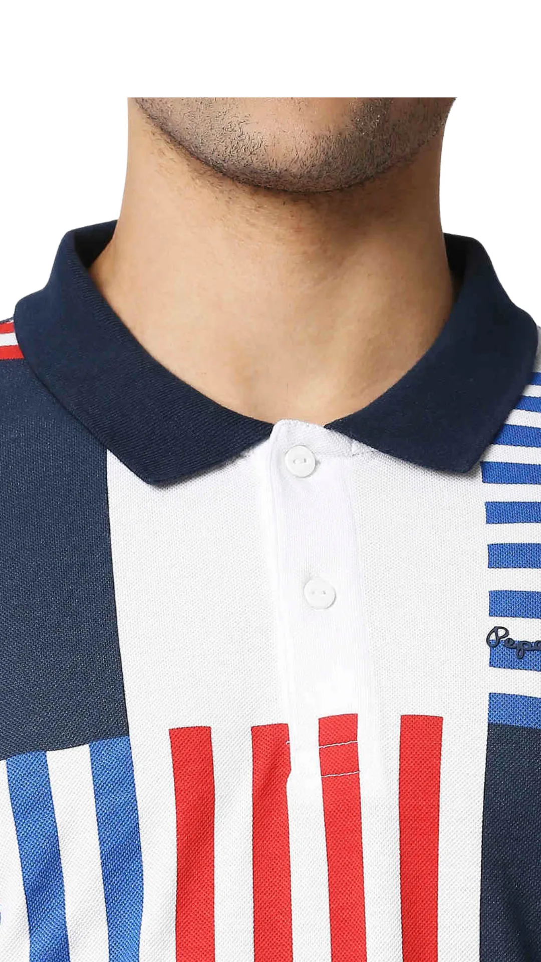 Pepe Jeans Galaxy Striper Printed Polo