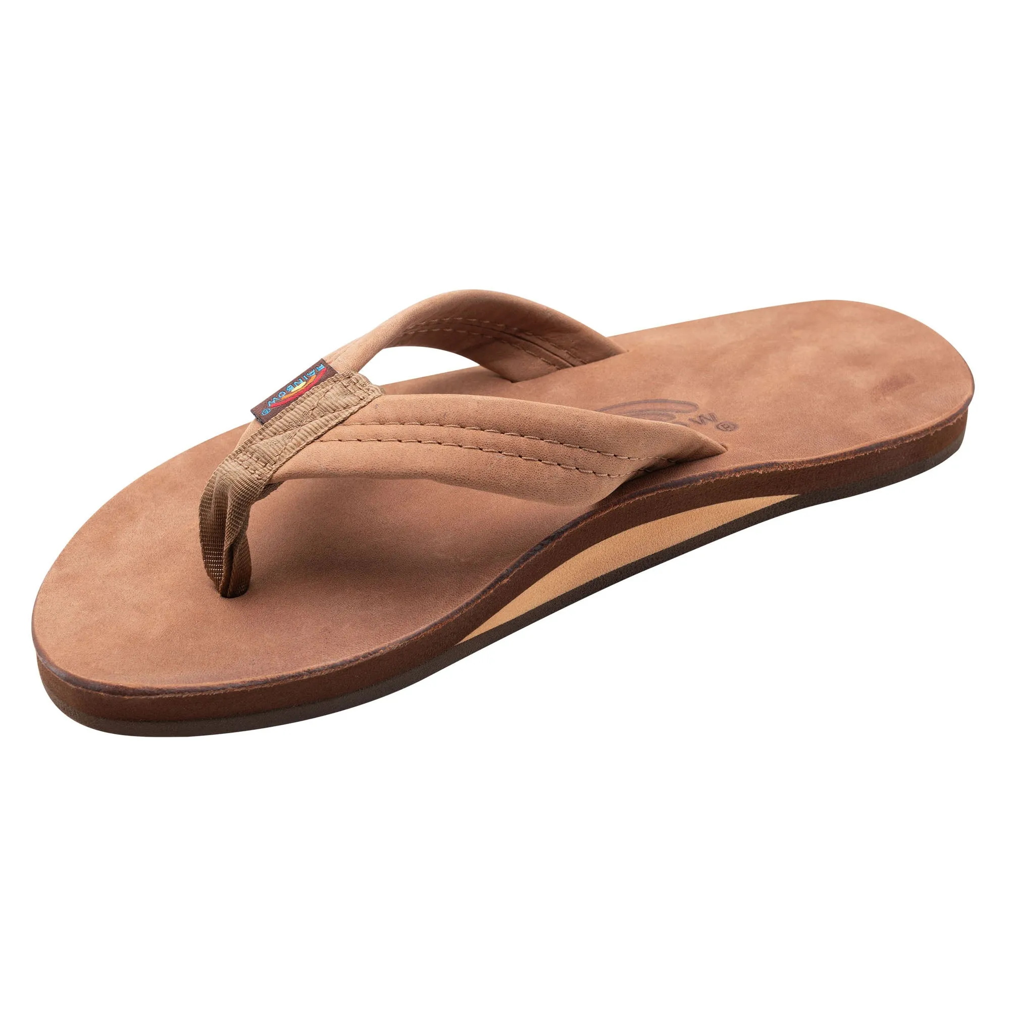 Rainbow Single Luxury Single Men's Sandals - Nogales Wood