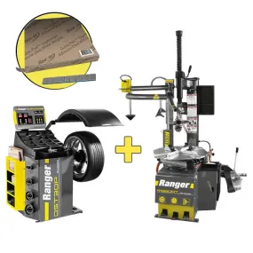 Ranger DST30P Balancer   R980AT Tire Changer   Weight COMBO