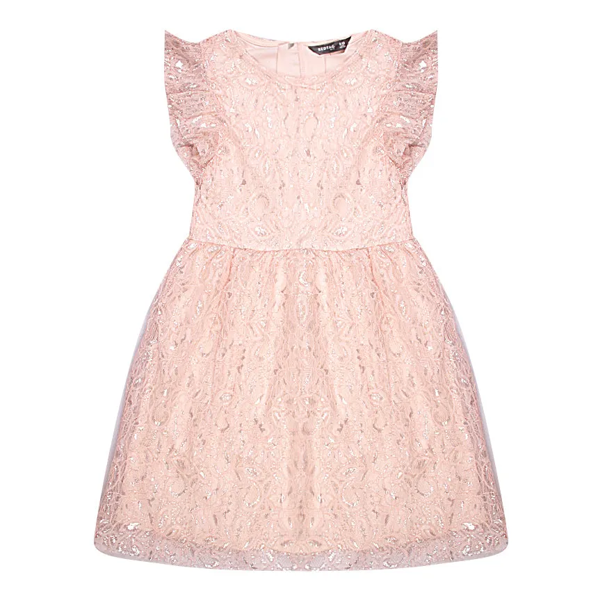 REDTAG Lurex Lace Dress