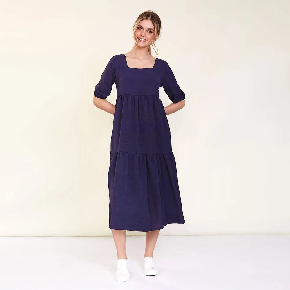 Robyn Dress (Navy)