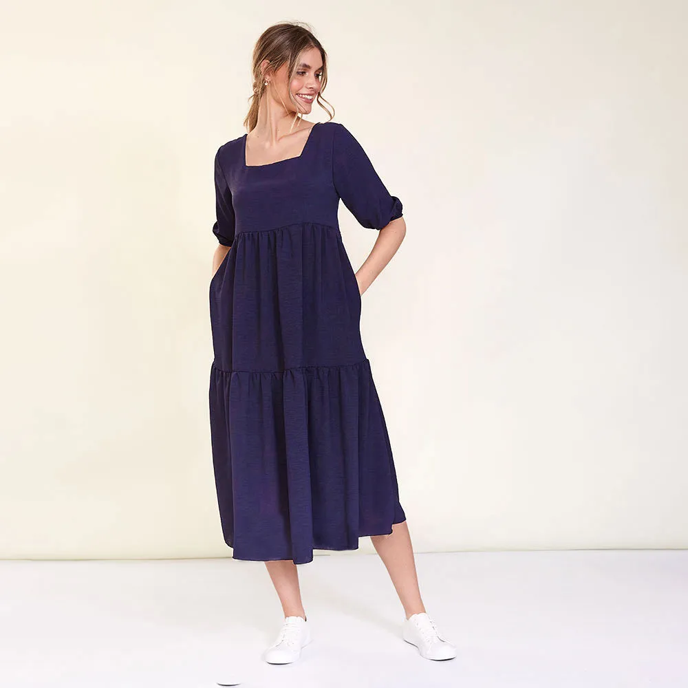 Robyn Dress (Navy)