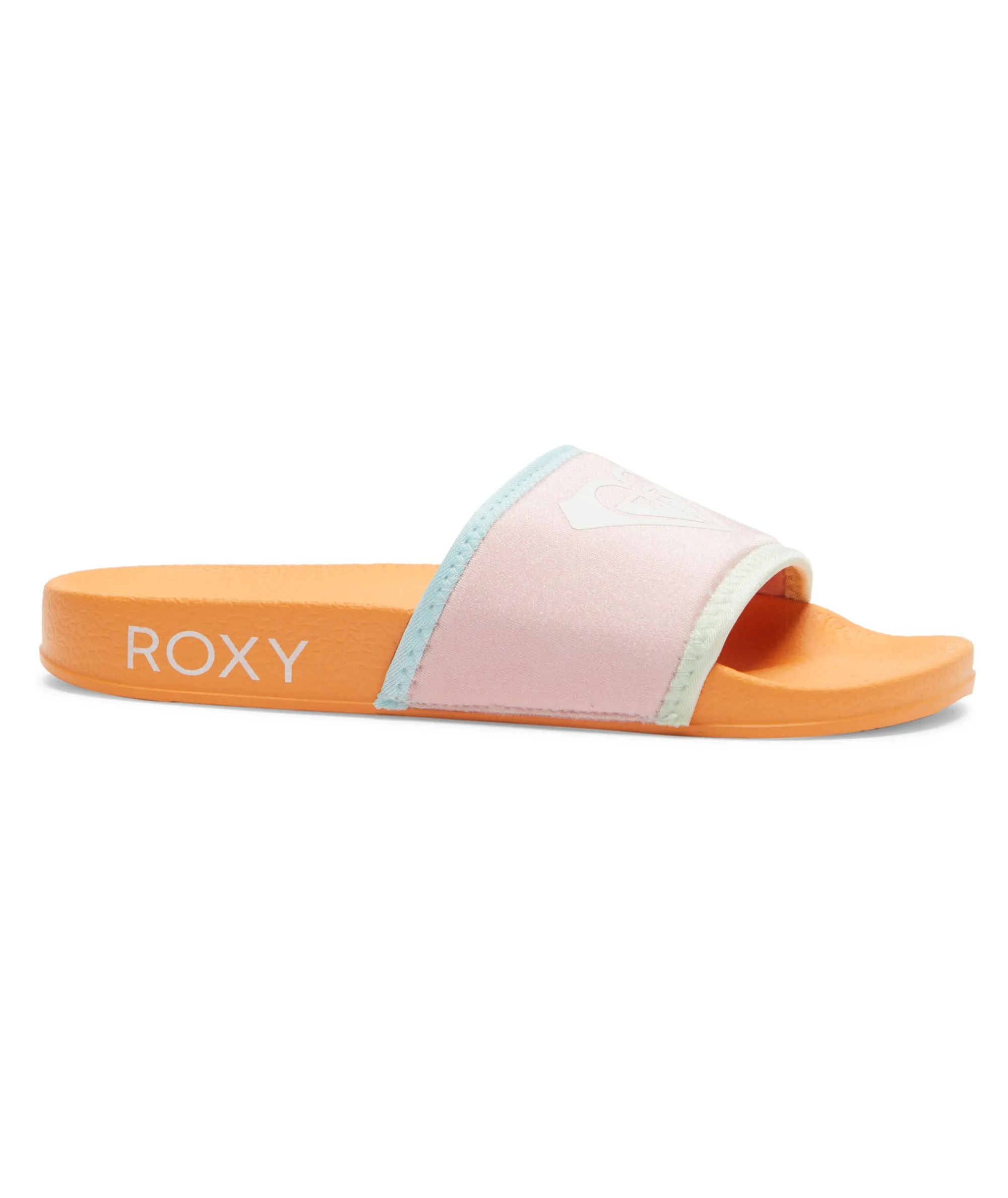 Roxy RG Slippy Neo Sandal-White/Orange/Pink