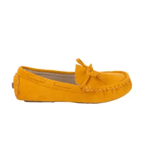 Safi Toddlers to Kids Loafers for Boys - Mustard