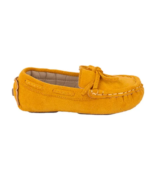 Safi Toddlers to Kids Loafers for Boys - Mustard