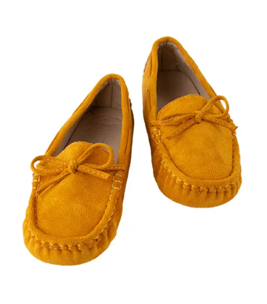 Safi Toddlers to Kids Loafers for Boys - Mustard