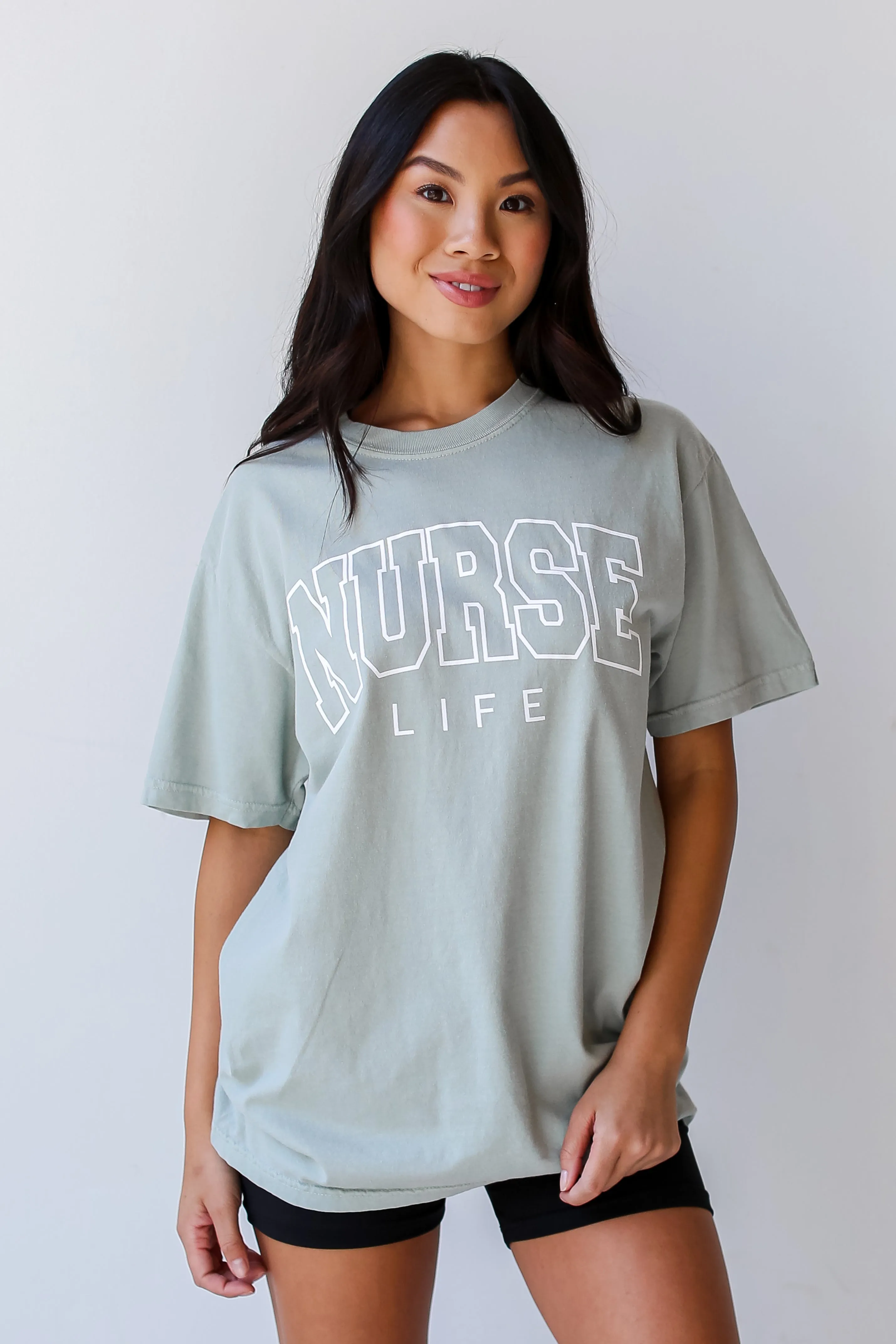 Sage Nurse Life Tee