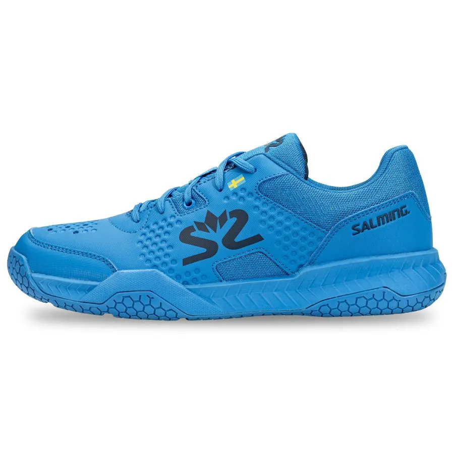 Salming Hawk Court Shoes Men Cyan