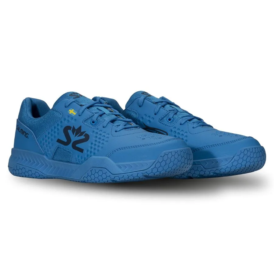 Salming Hawk Court Shoes Men Cyan