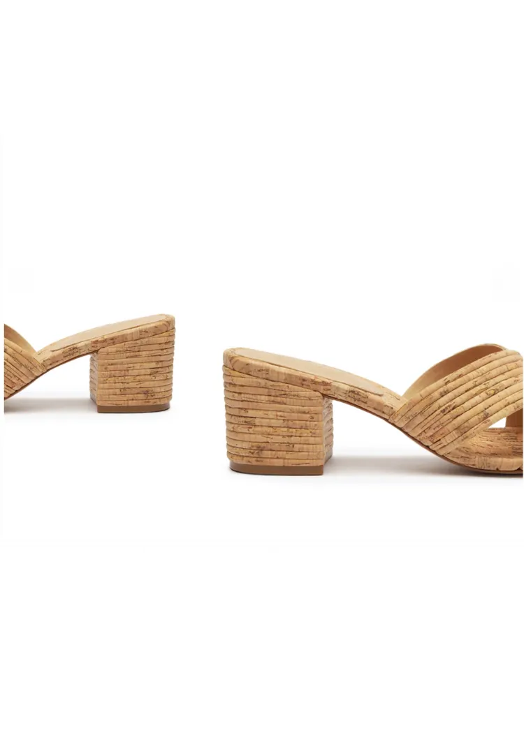 Schutz Latifah Mule - Natural ***FINAL SALE***