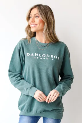 Teal Dahlonega Georgia Sweatshirt