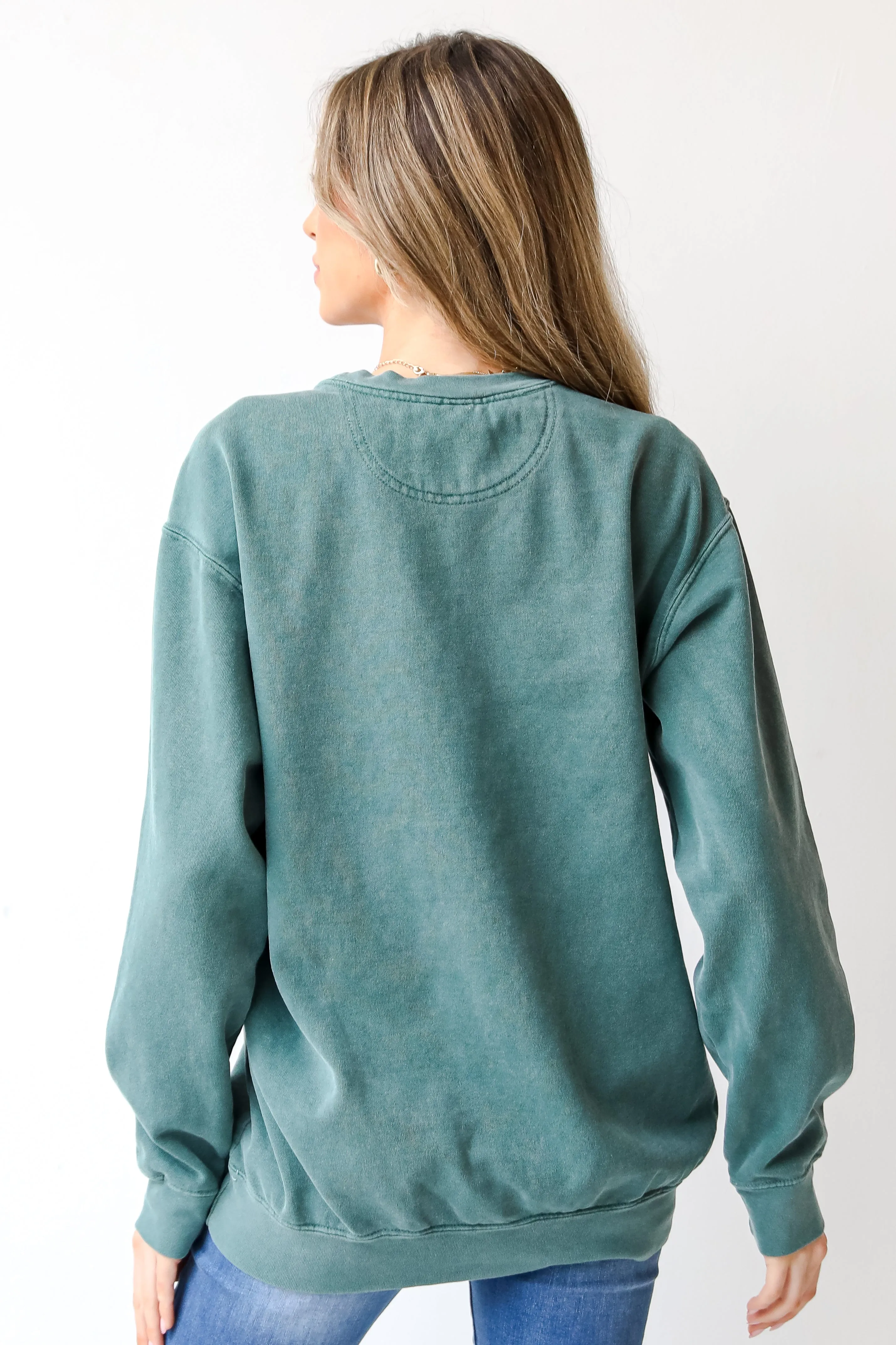 Teal Dahlonega Georgia Sweatshirt