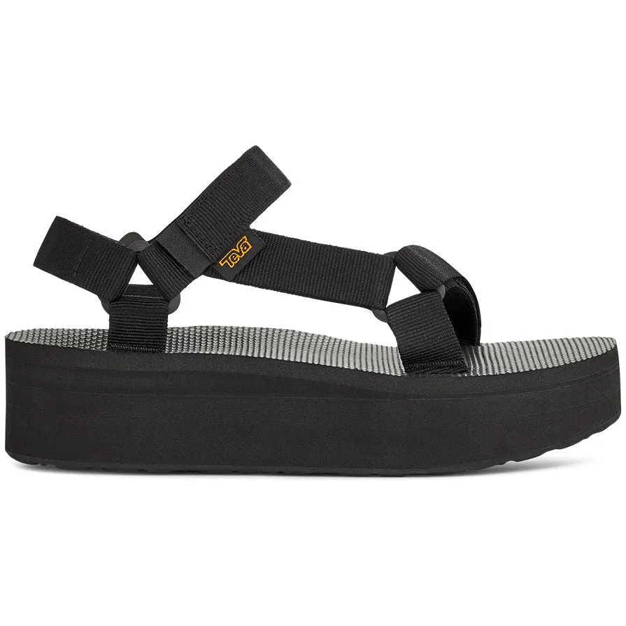 Teva Women's Flatform Universal Sandal in Black