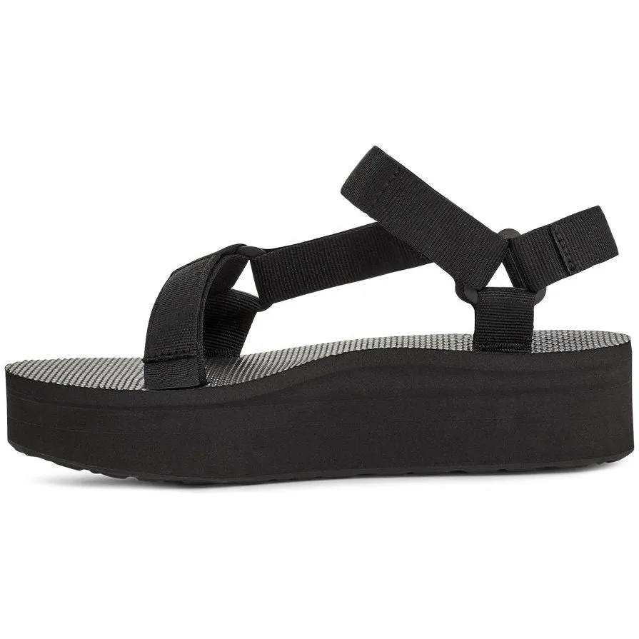 Teva Women's Flatform Universal Sandal in Black