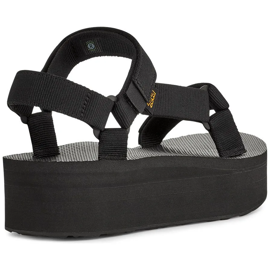 Teva Women's Flatform Universal Sandal in Black