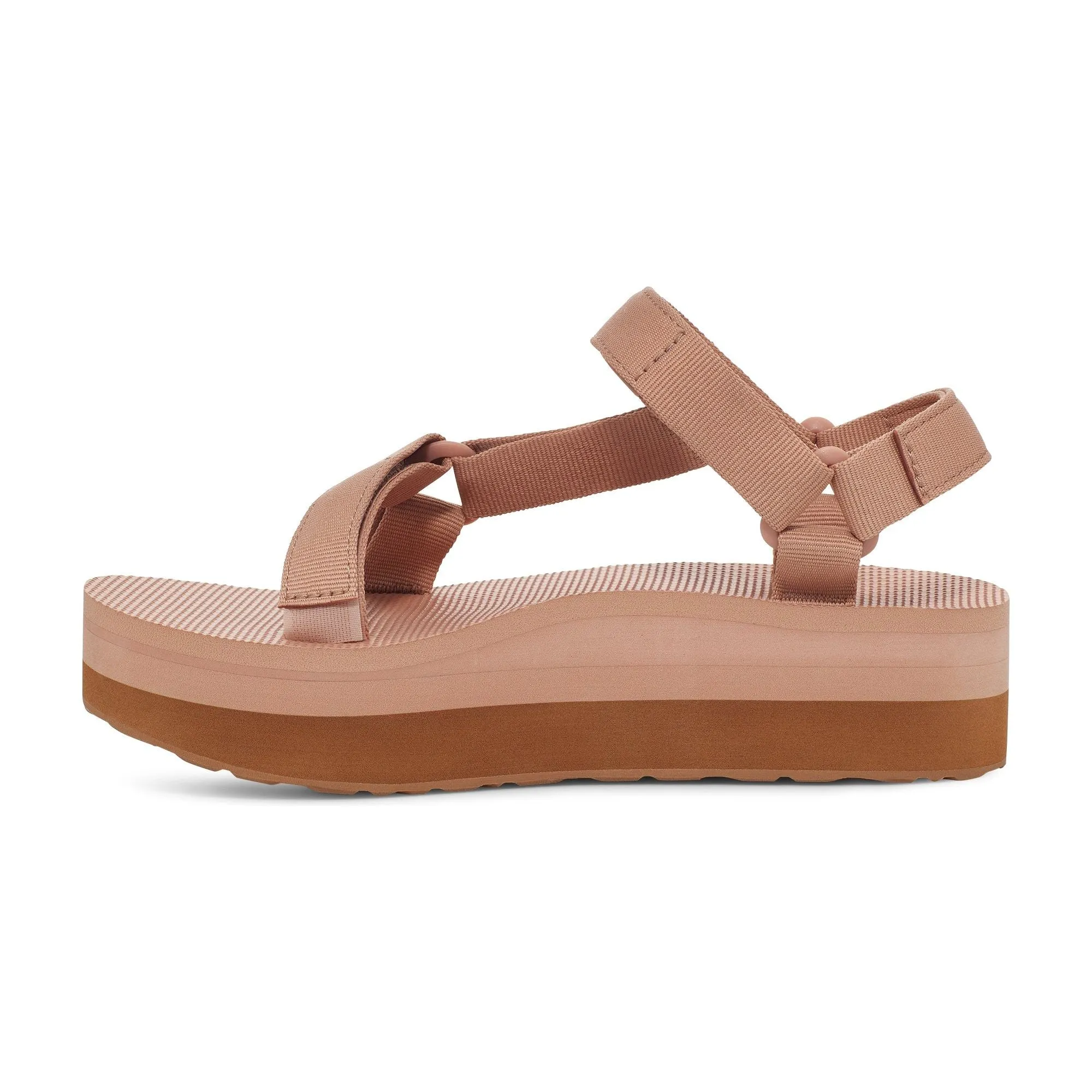 Teva Women's Flatform Universal Sandal in Maple Sugar Lion