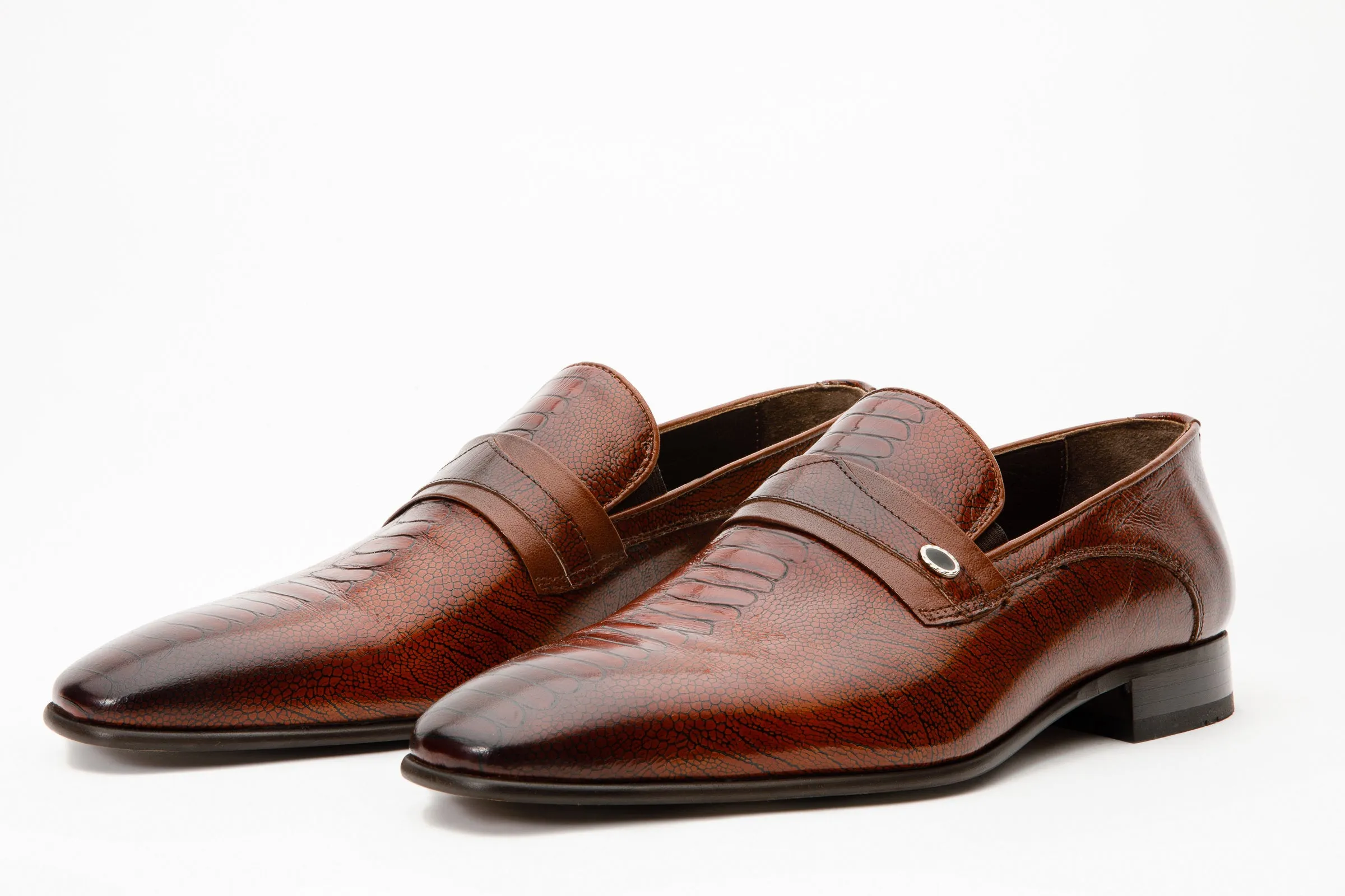 The Bangkok Tan Penny Loafer Men Shoe