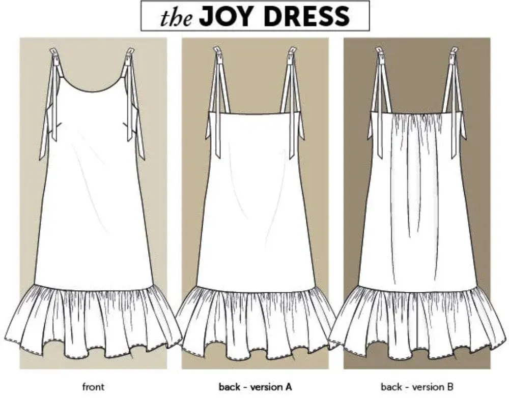 The Joy Dress Sewing Pattern, Maven Patterns