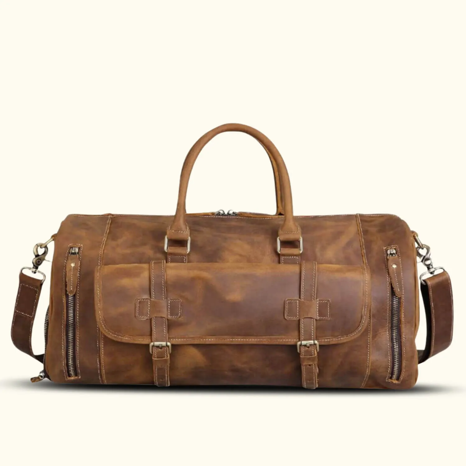 The Mystic Mule - Leather Weekend Bag