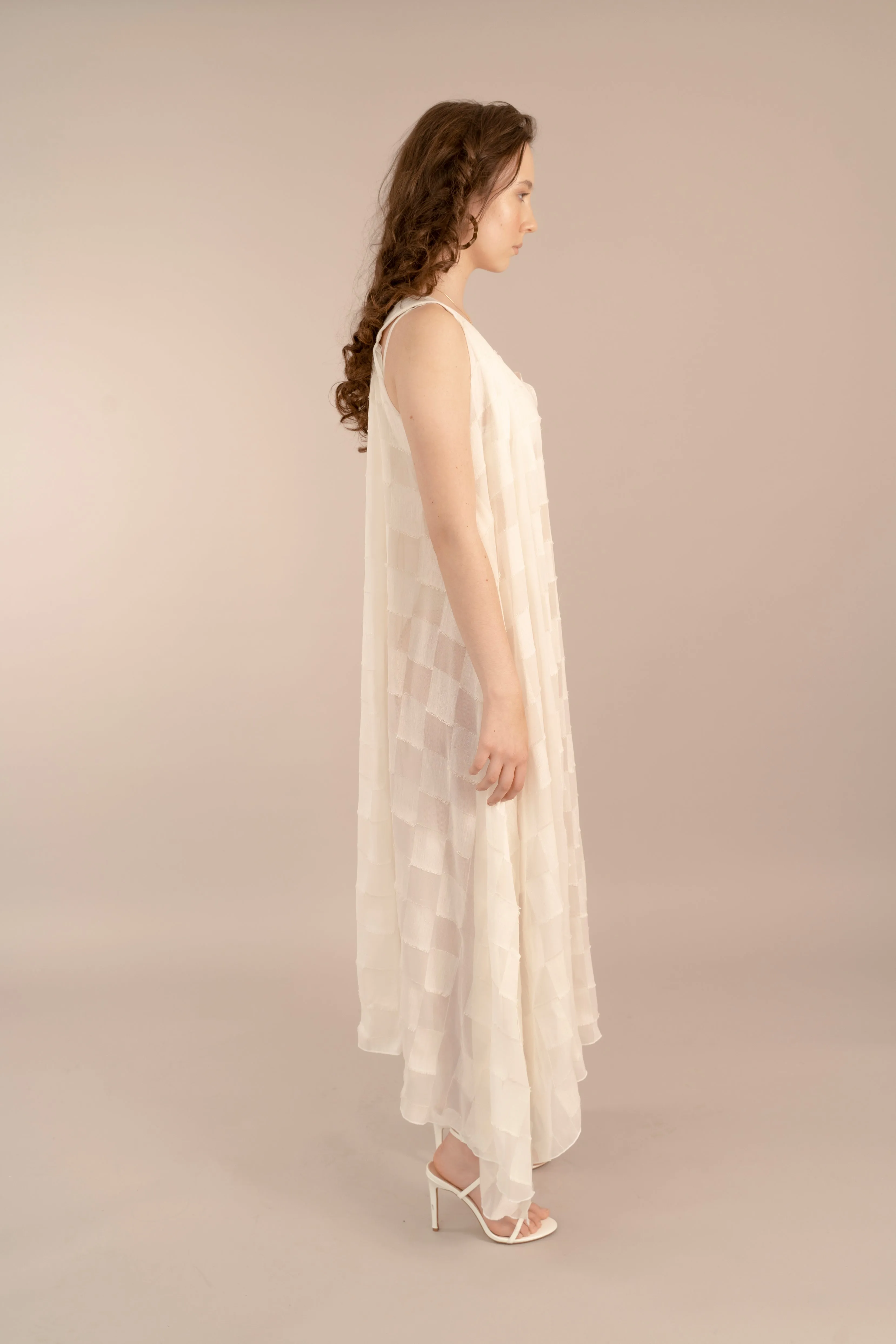 The Quartz Maxi Silk Dress