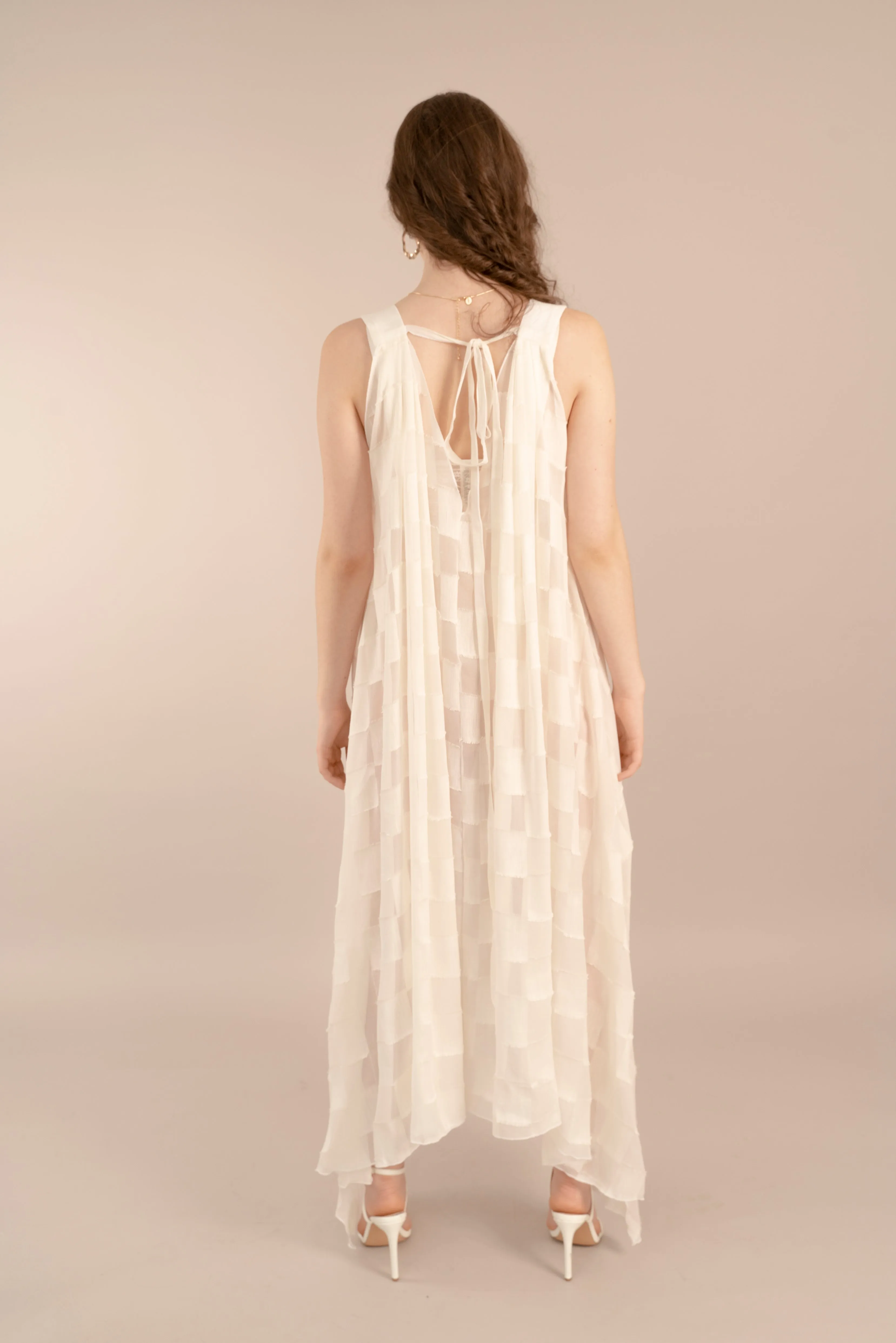 The Quartz Maxi Silk Dress