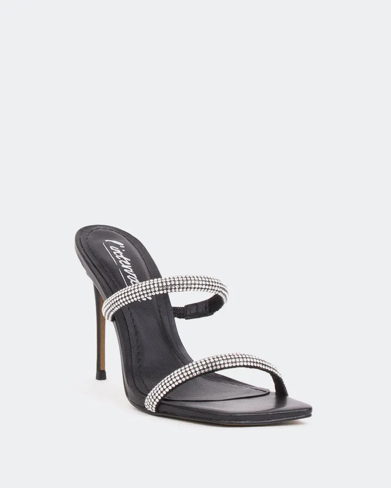 Tinsley, Black Leather/Cuir Noir