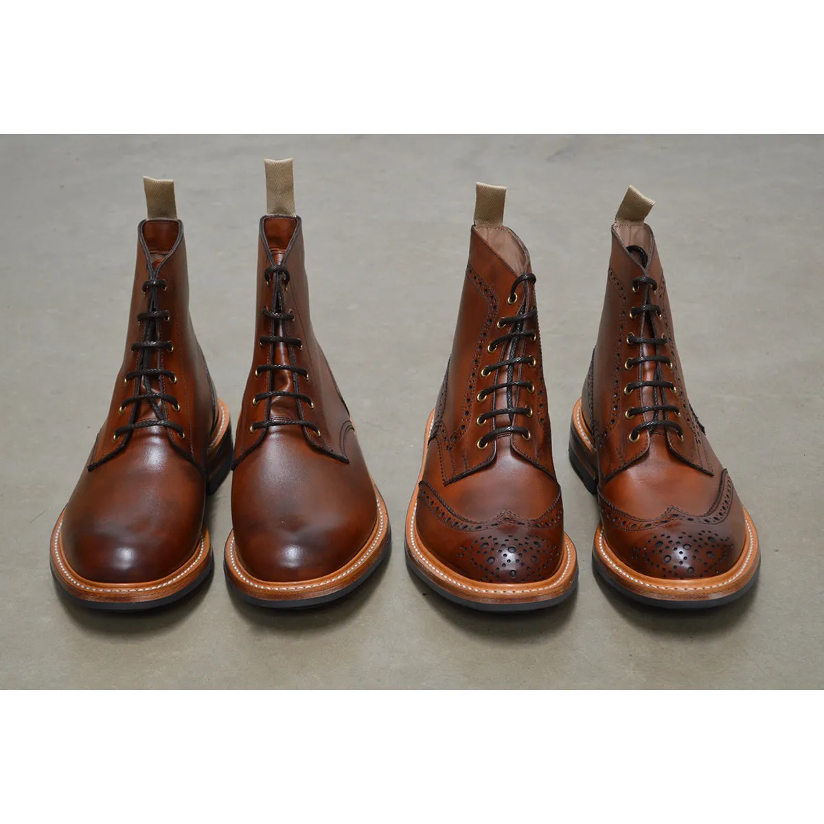 Trickers Bernwood - Chestnut