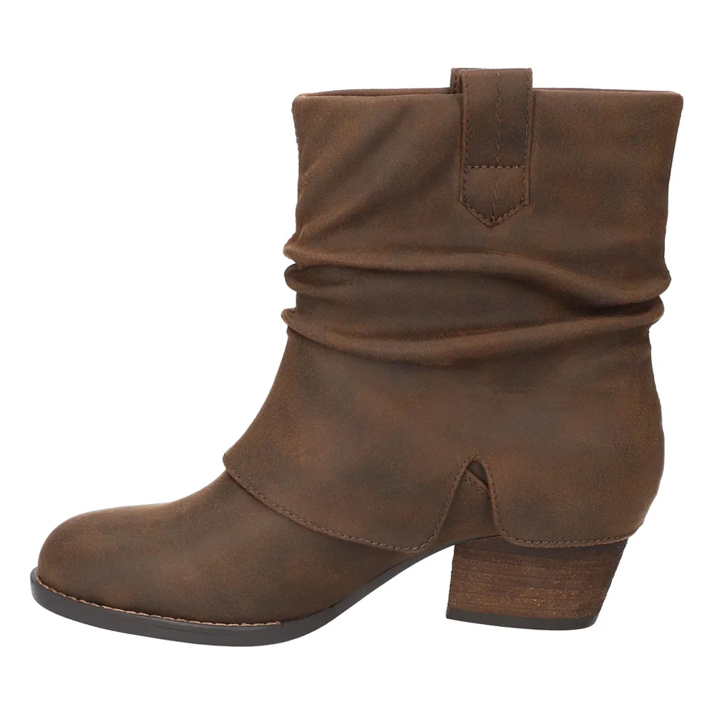 Twyla Round Toe Pull On Booties