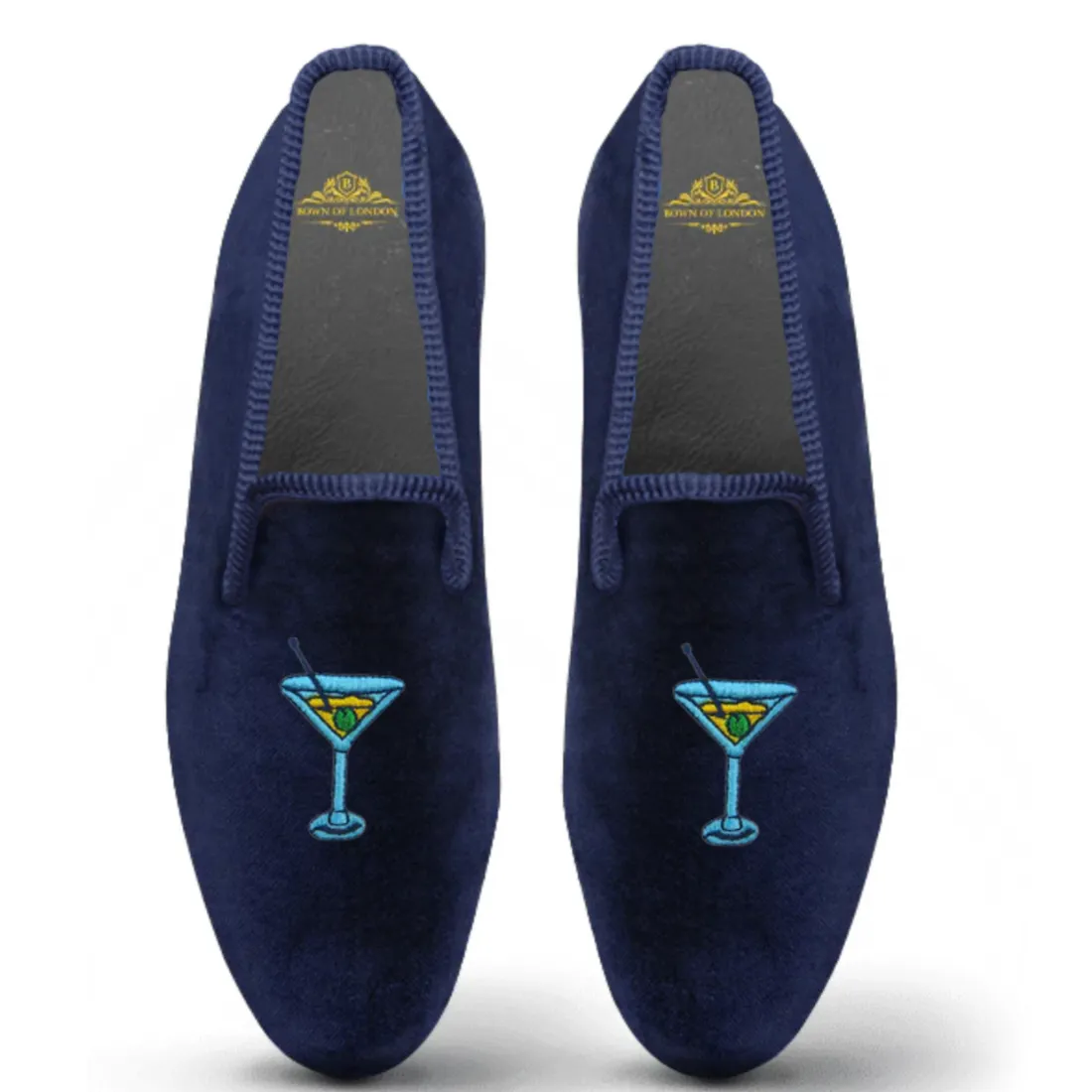 Velvet Loafer/Slipper Martini Time