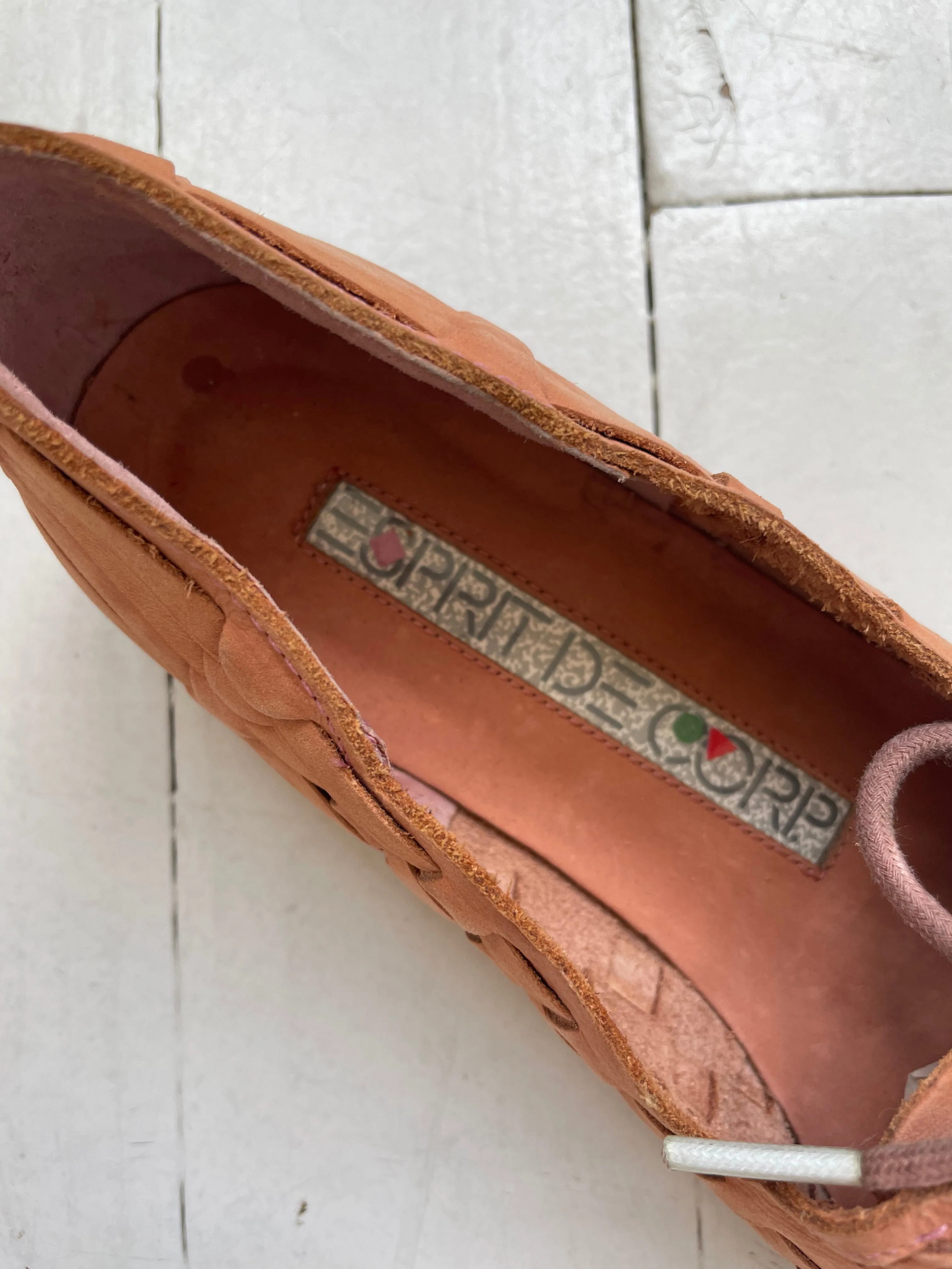 Vintage Esprit Huarache Loafers