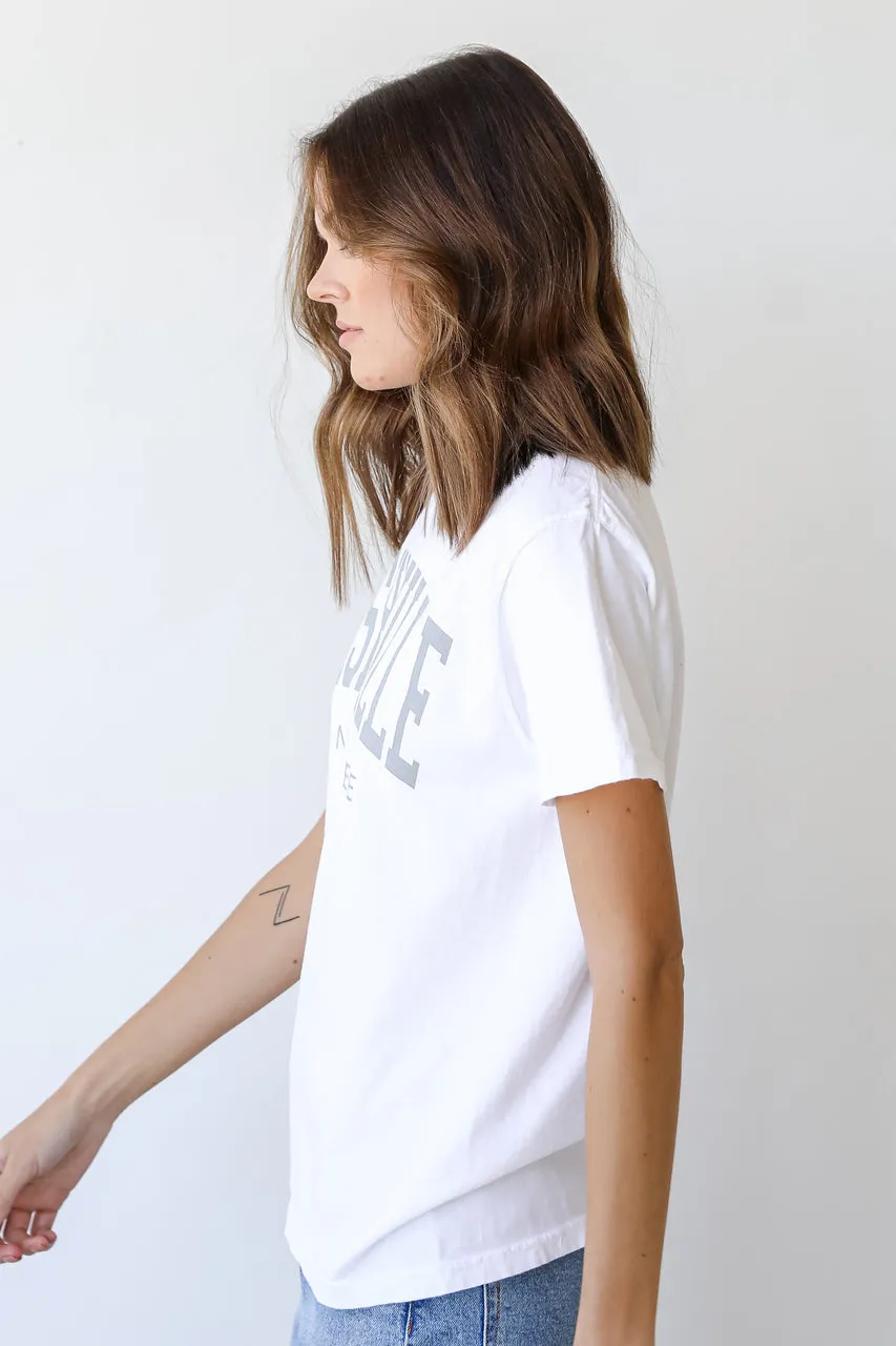 White Nashville Tee