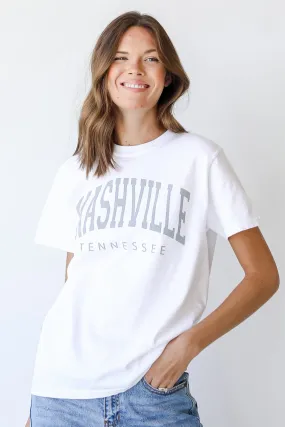 White Nashville Tee