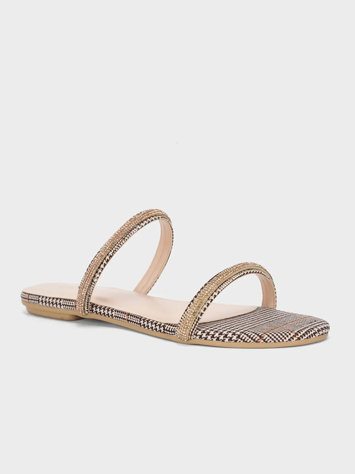 Women's "GLAUCIO" Strappy Open Toe Slippers