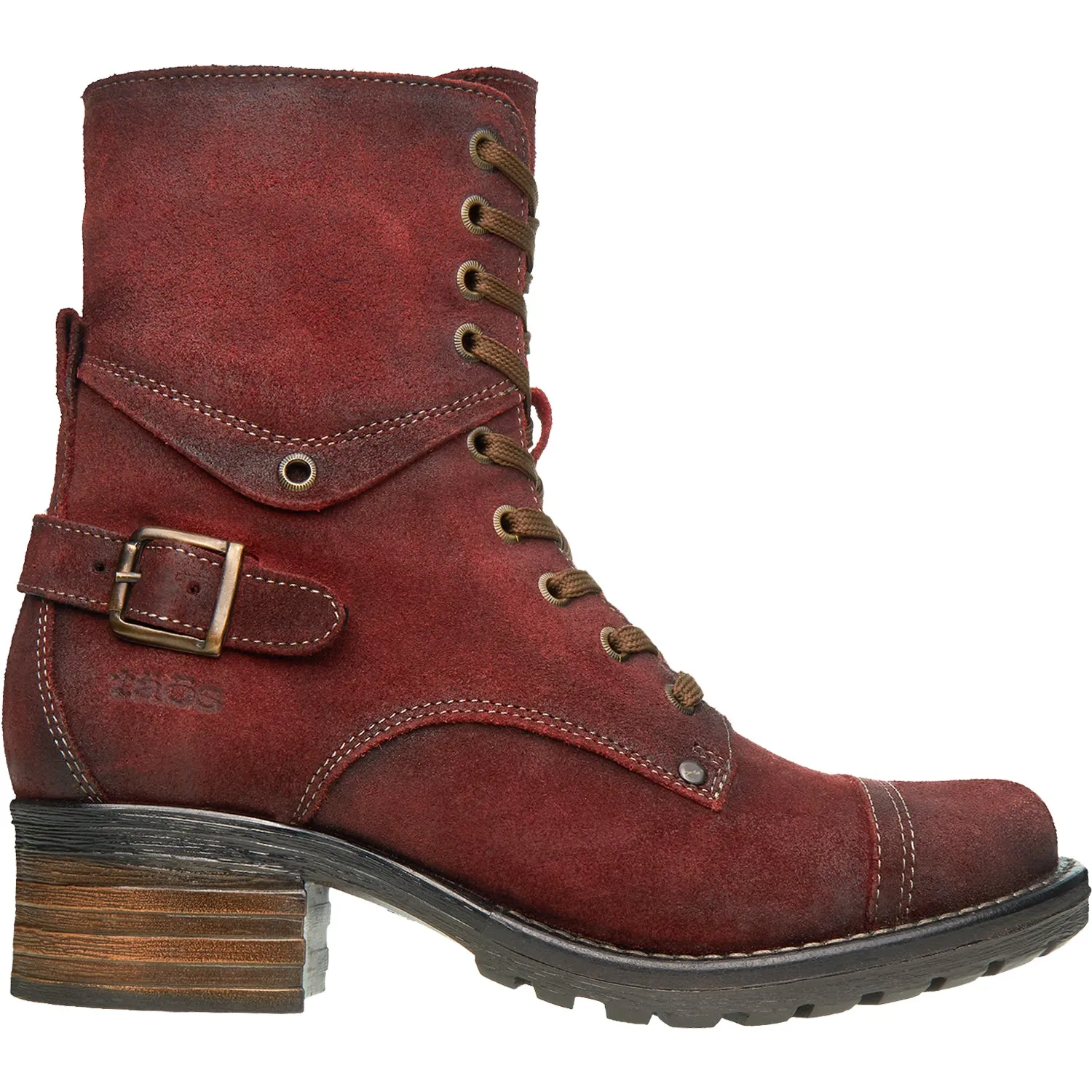 Women's Taos Crave Garnet Rugged Leather