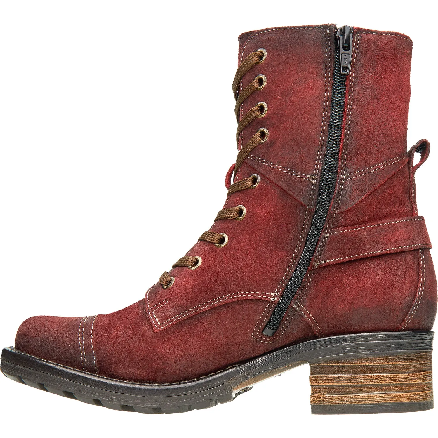 Women's Taos Crave Garnet Rugged Leather