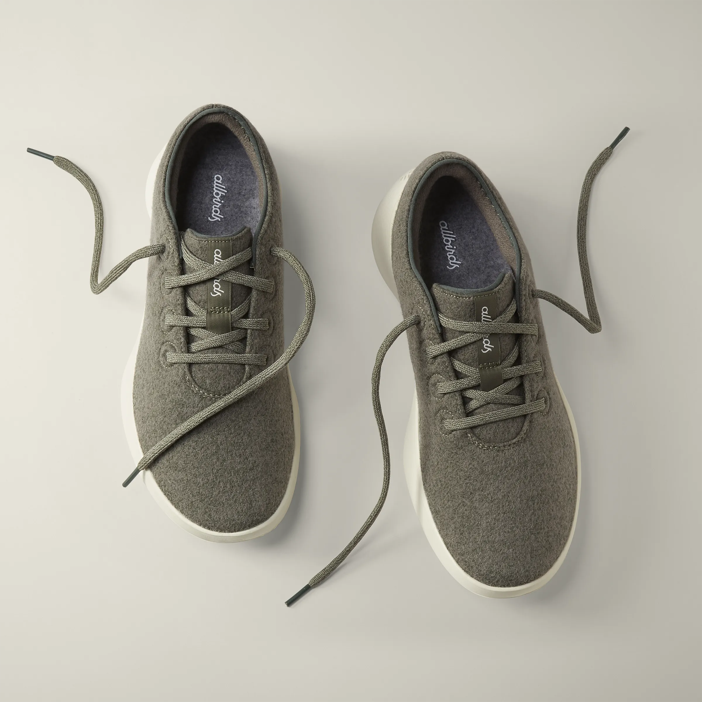 Women's Wool Runner 2 - Rugged Green (Stony Cream Sole)