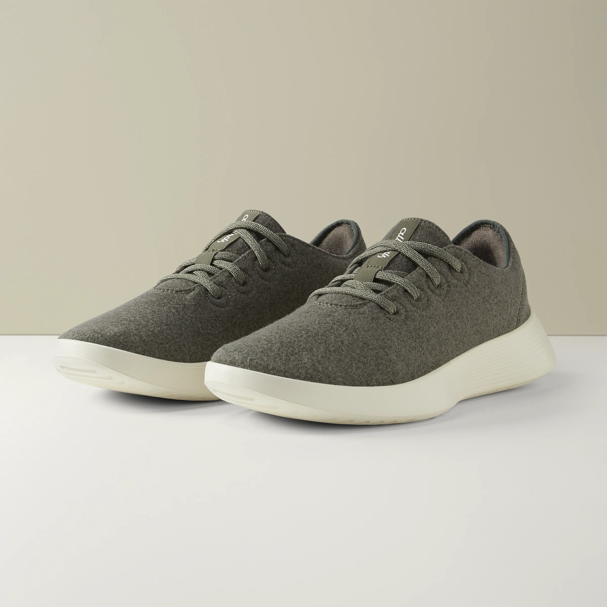 Women's Wool Runner 2 - Rugged Green (Stony Cream Sole)