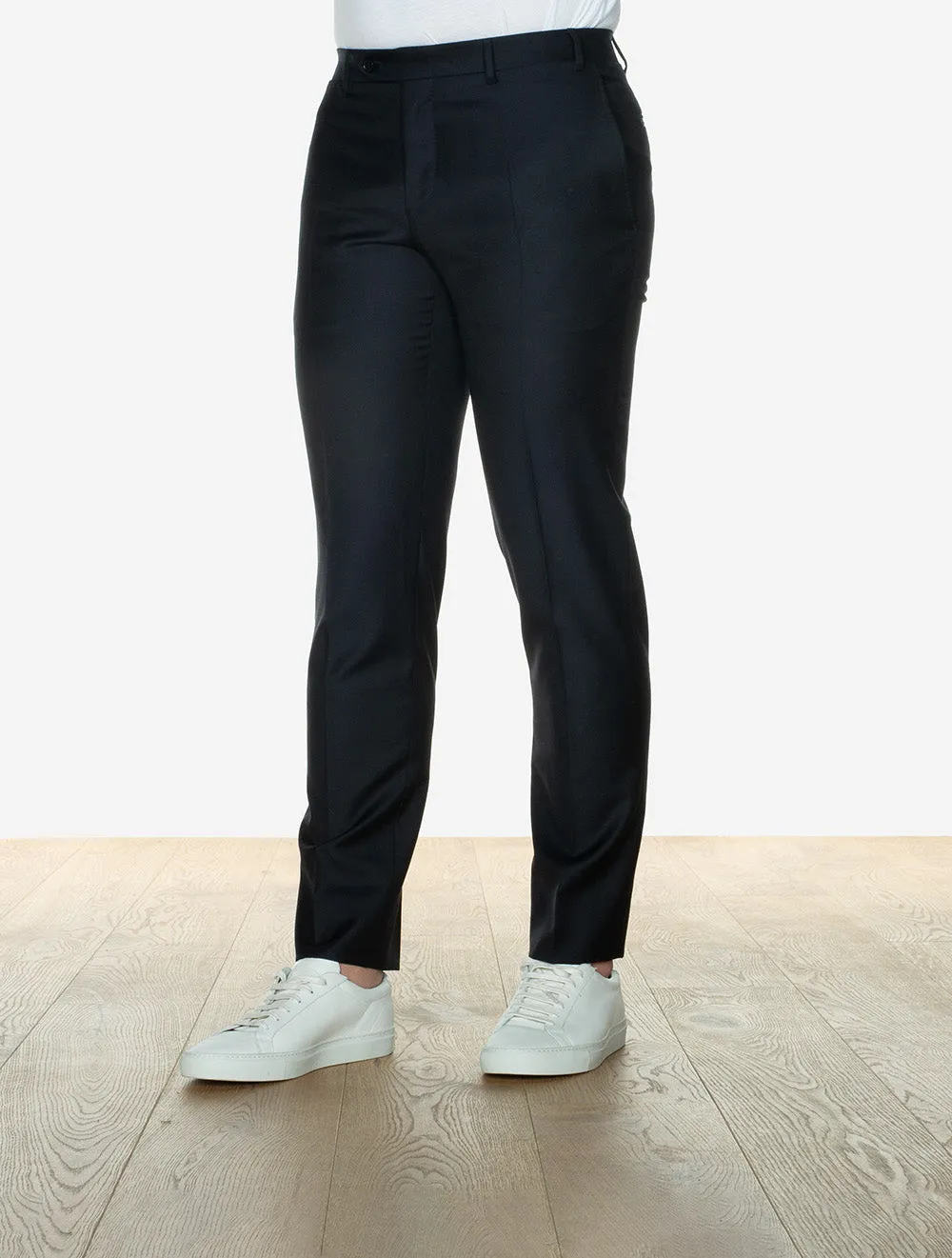 Wool Formal Trousers Navy