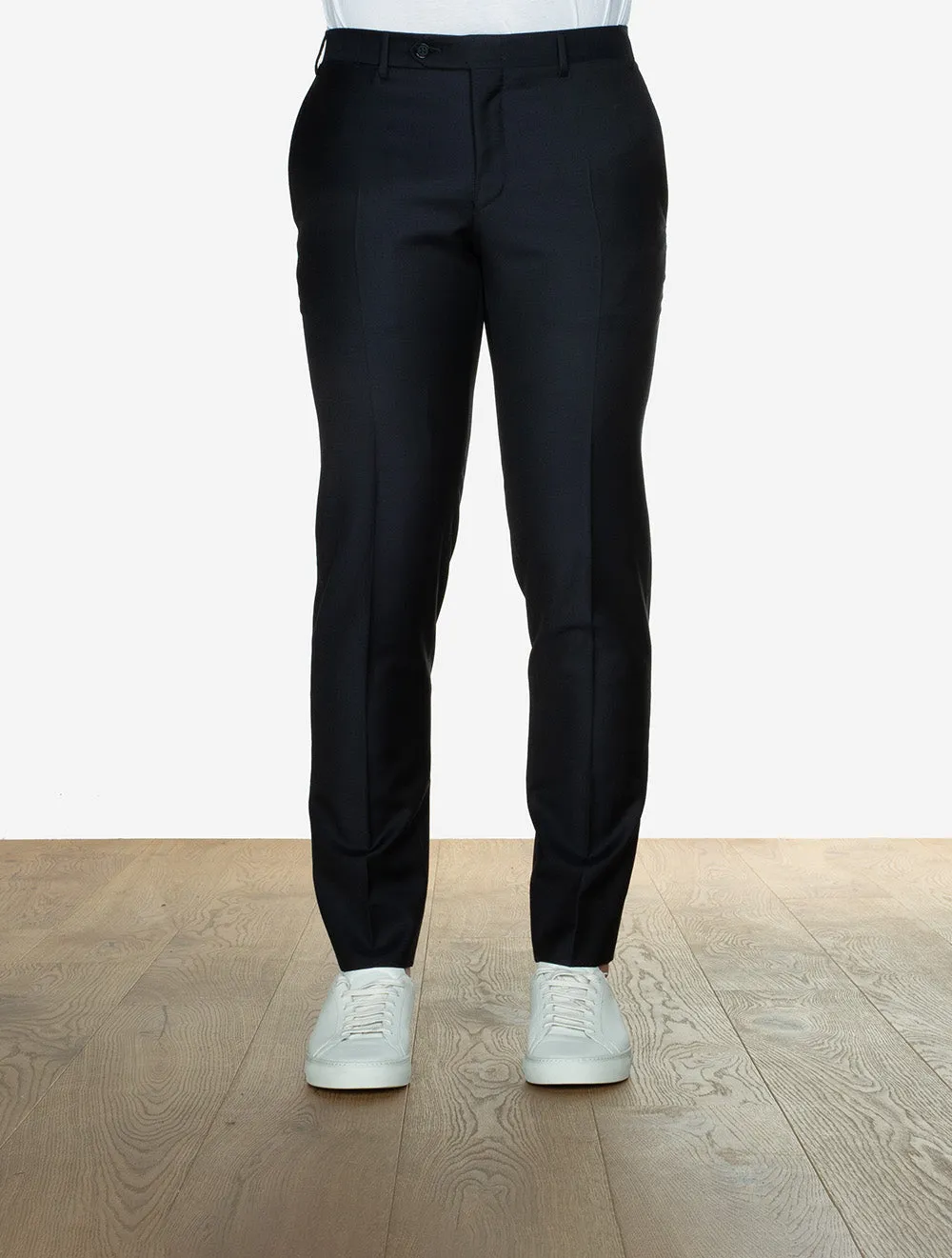 Wool Formal Trousers Navy