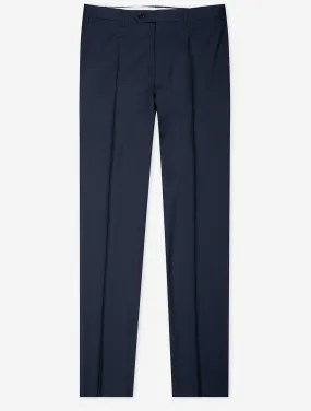 Wool Trousers Navy