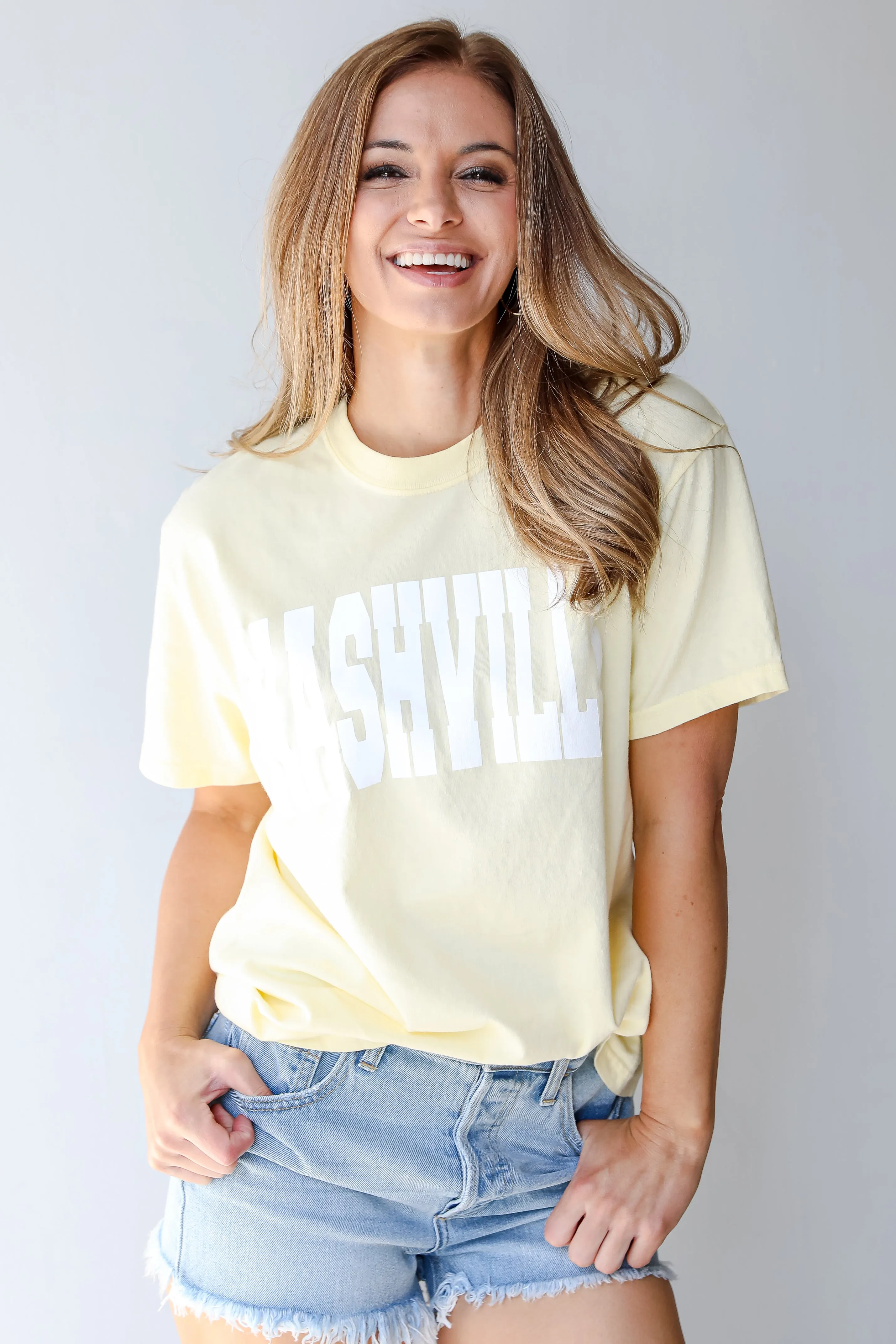 Yellow Nashville Tee