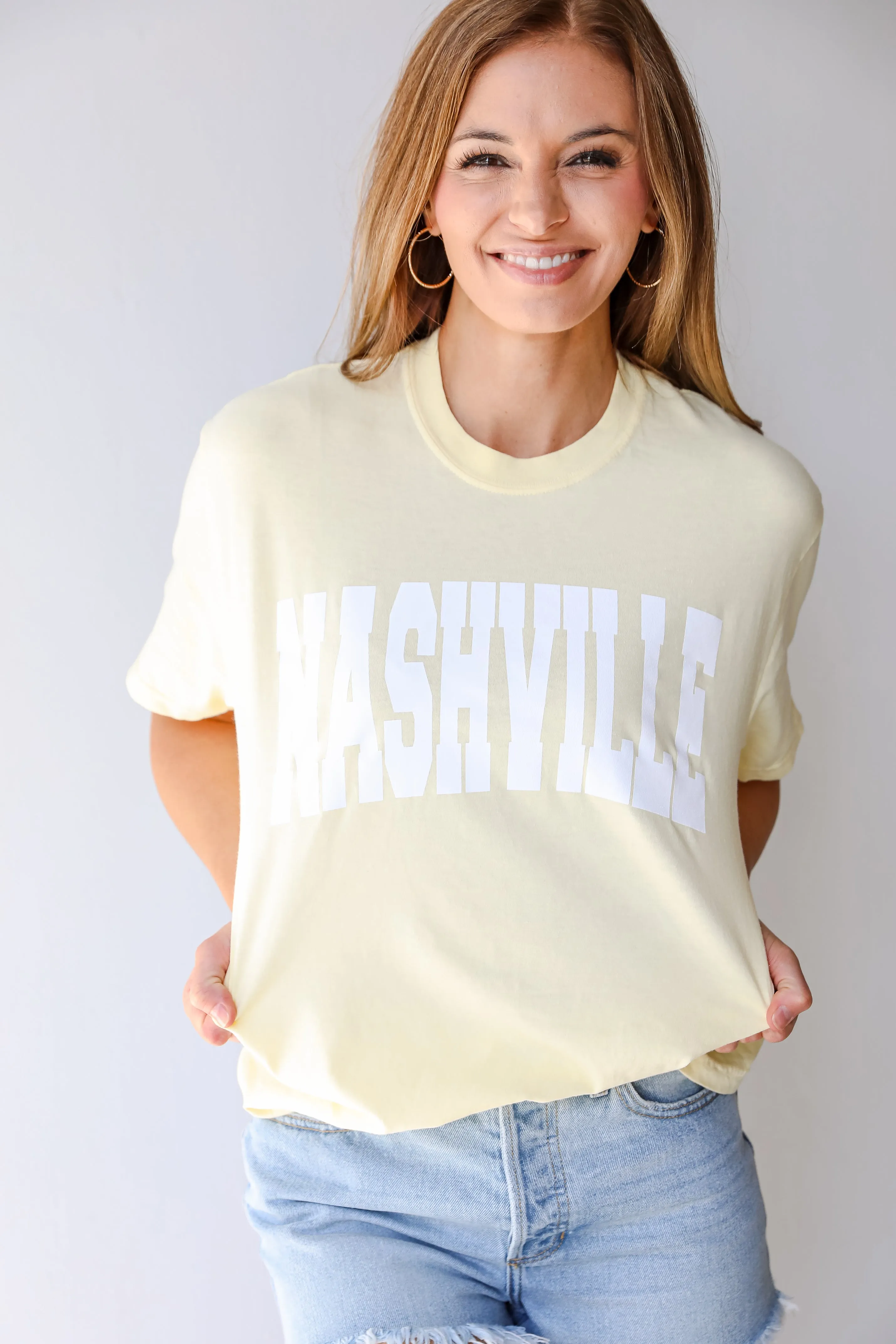 Yellow Nashville Tee