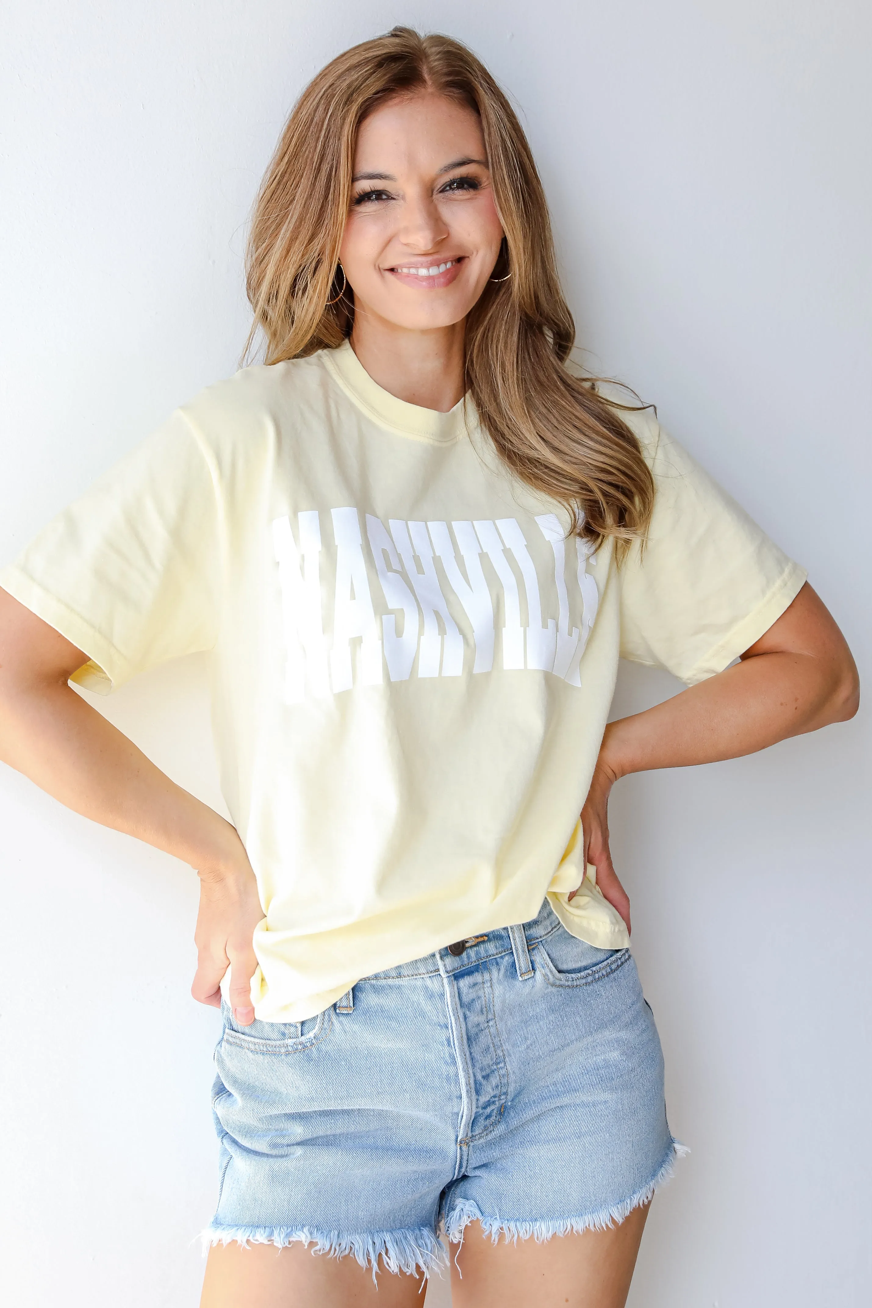 Yellow Nashville Tee