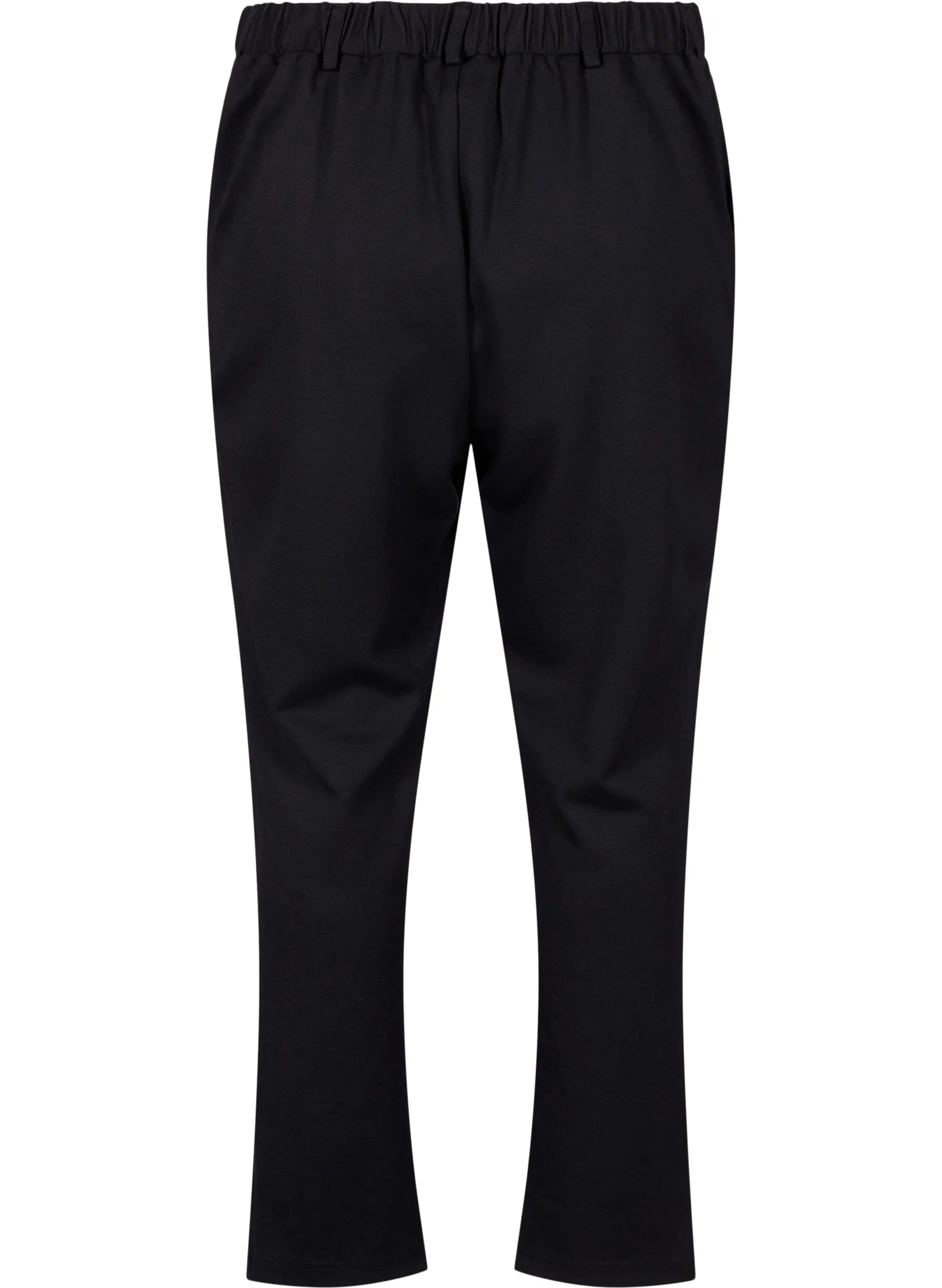 Zizzi Maddie Bootcut Pants in Black